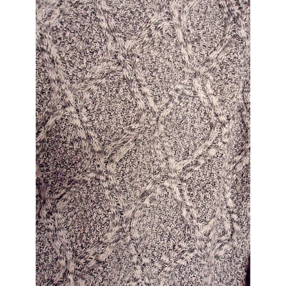 Studio Works Knit Long Sleeve Sweater Color Grey/Black Marbling Womens Size 1X - Picture 3 of 11